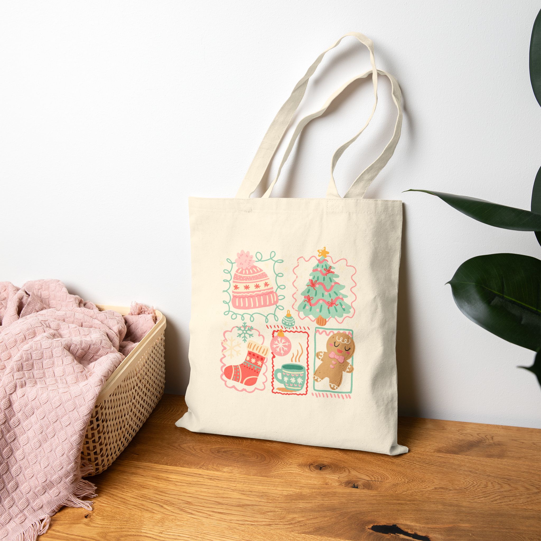 Cotton Canvas Tote Bag - Image 4